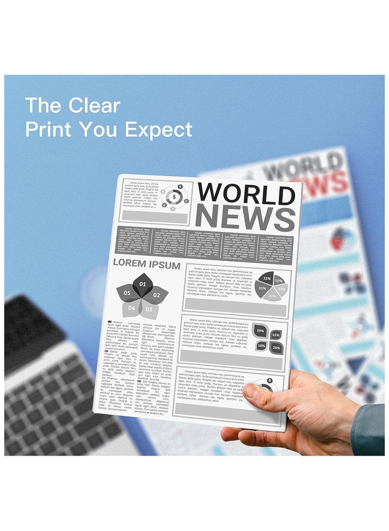 Office Maker High grade Compatible Toner Cartridge Replacement for HP 17A CF217A use for LaserJet Laserjet Pro M102w M130fw, Laserjet Pro MFP M130fw M130nw M130fn M130a -2 Black (with Chip) - Image 4