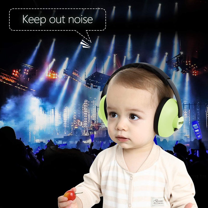 BBTKCARE Baby Ear Protection Noise Cancelling HeadPhones for Babies for 3 Months to 3 Years (Green) - Image 3