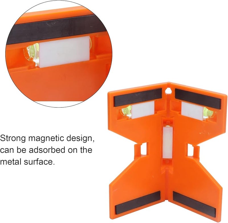 Magnetic Post Leveler Pipe Angle Meter Level Adjustment Tool for Wooden Column Installation - Image 5