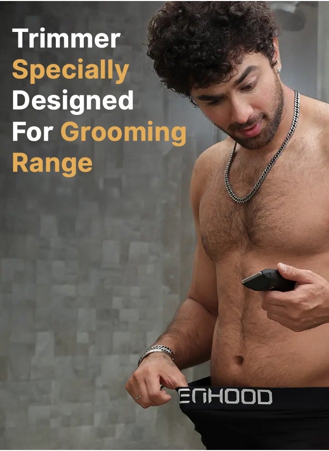 MENHOOD - MENHOOD Waterproof Cordless Grooming Trimmer 1.0 | Best Full Body Trimmer & Beard Trimmer| All in one Trimmer for Men | Electric Trimmer | Groomer Shaver & Rechargeable Trimmer | Body Grooming & Shaving Trimmer | 150 Min Runtime - Image 1
