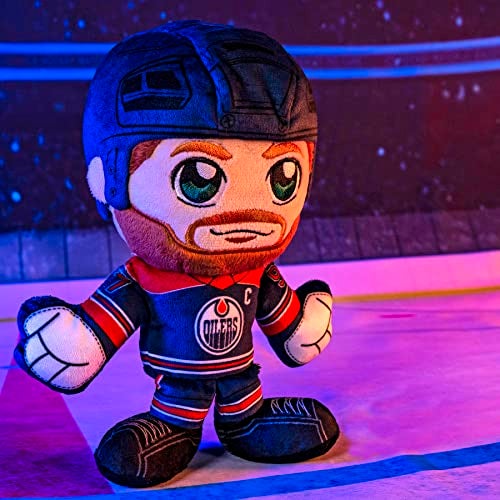 Bleacher Creatures Edmonton Oilers Connor McDavid 8 Kuricha Plush Soft Chibi Inspired NHL Superstar - Image 5