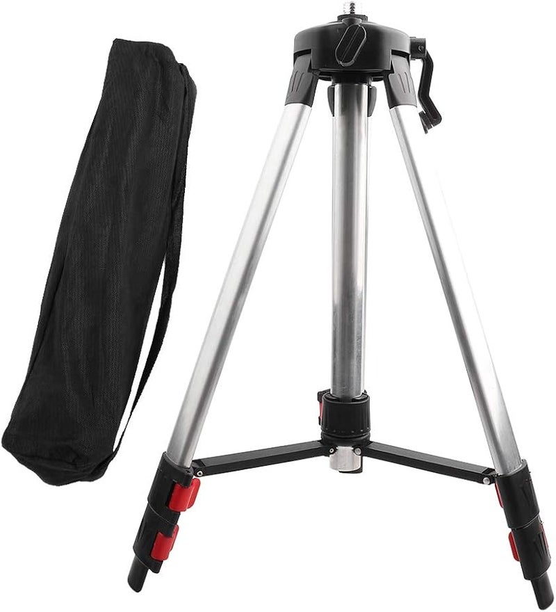 حامل ثلاثي القوائم من الألومنيوم 1.2 متر، 4 أقسام للساقين، إطلاق سريع، رأس تسوية ثلاثي الاتجاهات - Image 2