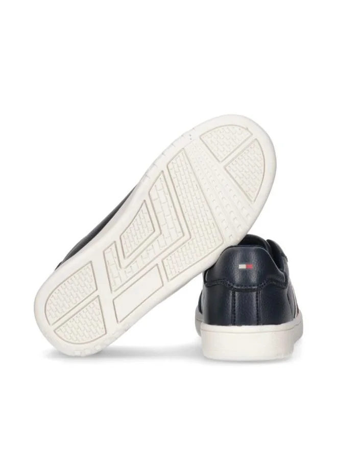 تومي هيلفيغر Youth Low Top Lace Up Sneakers