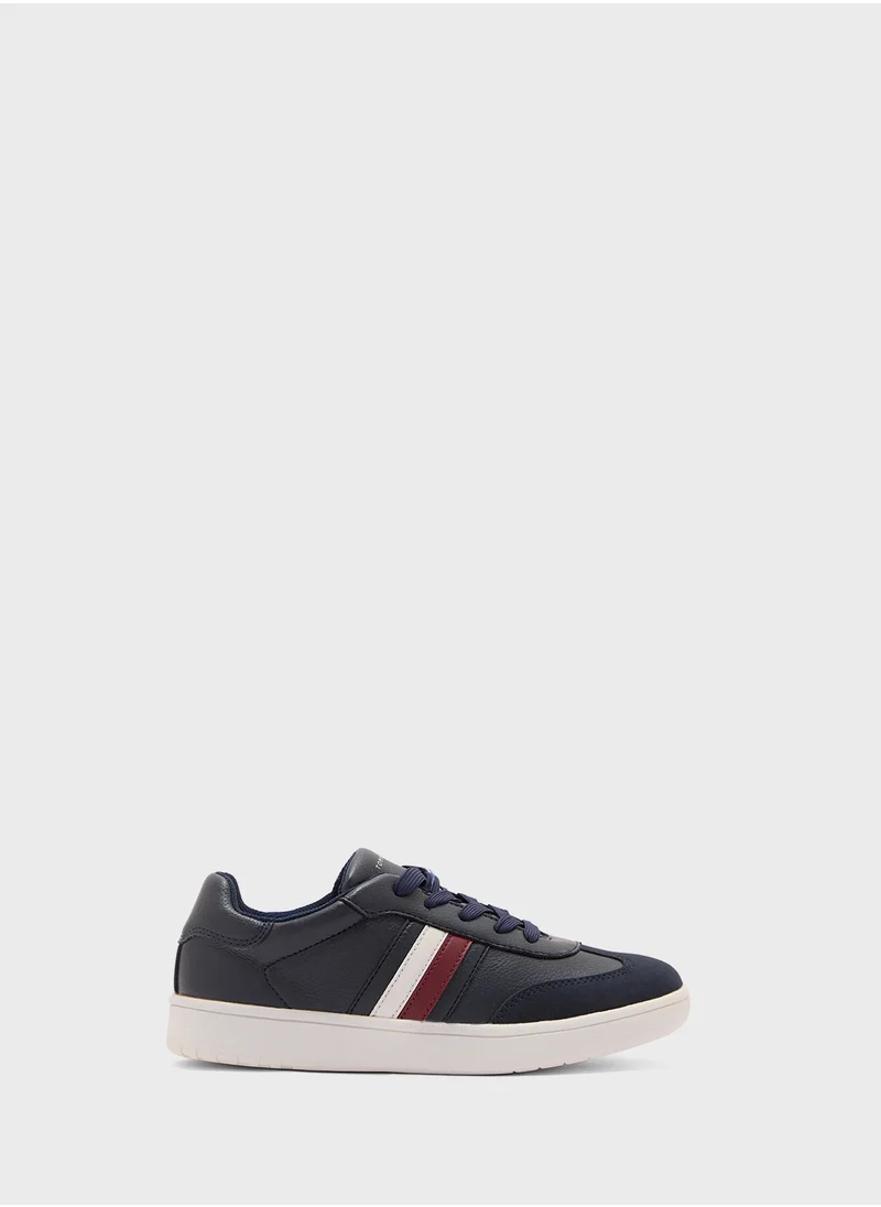 TOMMY HILFIGER Youth Low Top Lace Up Sneakers