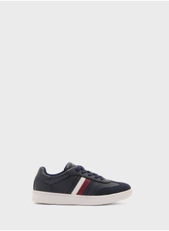 TOMMY HILFIGER Youth Low Top Lace Up Sneakers  - Image 1