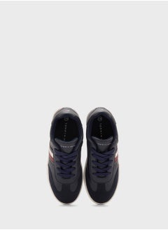 TOMMY HILFIGER Youth Low Top Lace Up Sneakers  - Image 4