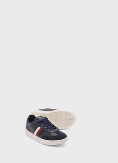 TOMMY HILFIGER Youth Low Top Lace Up Sneakers  - Image 3