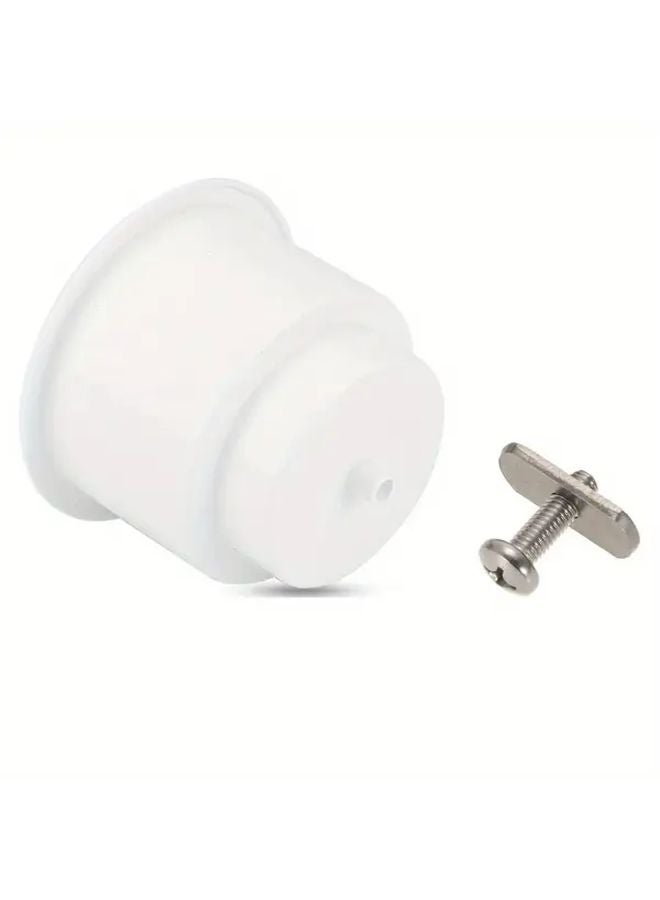 حامل كأس الكاياك الأبيض الثقيل غير المنزلق بقبضة قابلة للتعديل ونظام مسار معدني - Image 3