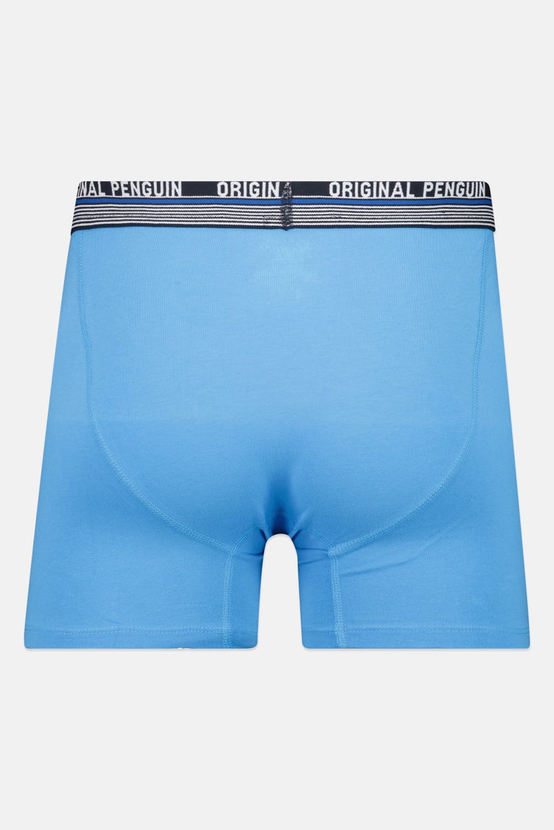 Original Penguin Men 2 Pieces Brand Logo Boxer Briefs, Multicolor - Image 2