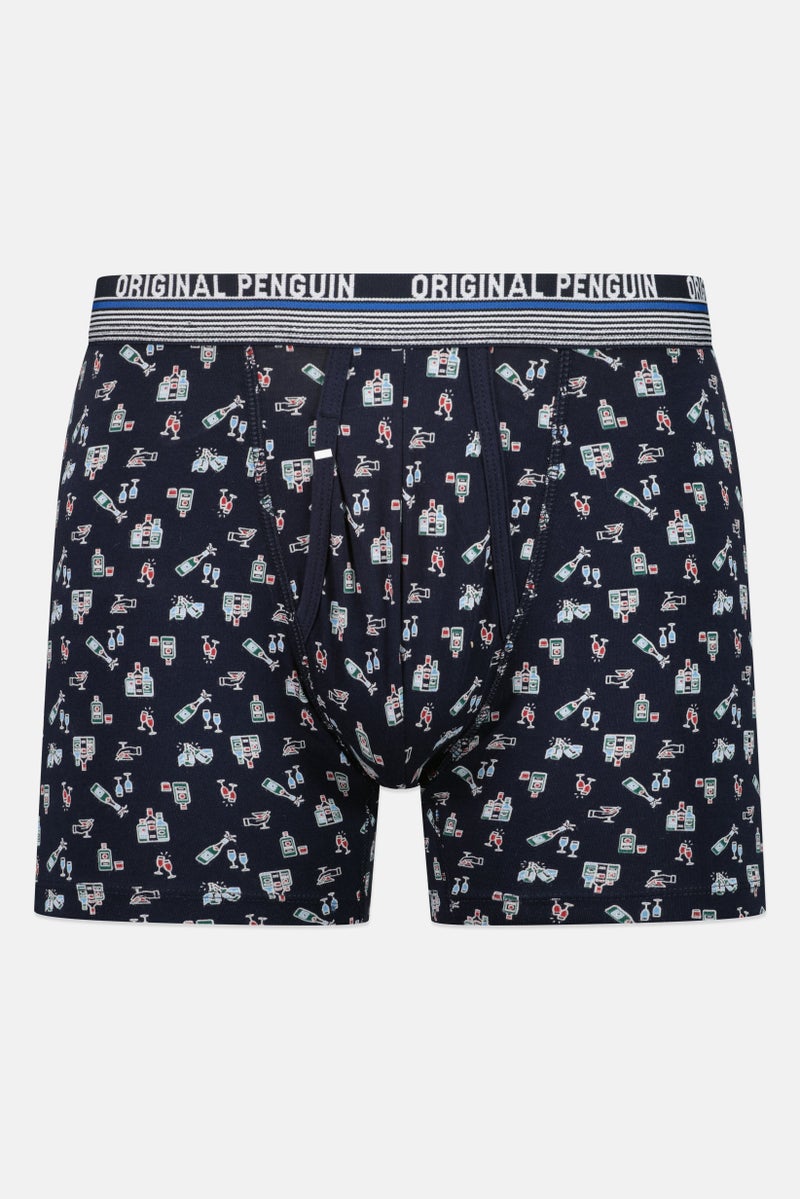 Original Penguin Men 2 Pieces Brand Logo Boxer Briefs, Multicolor - Image 5