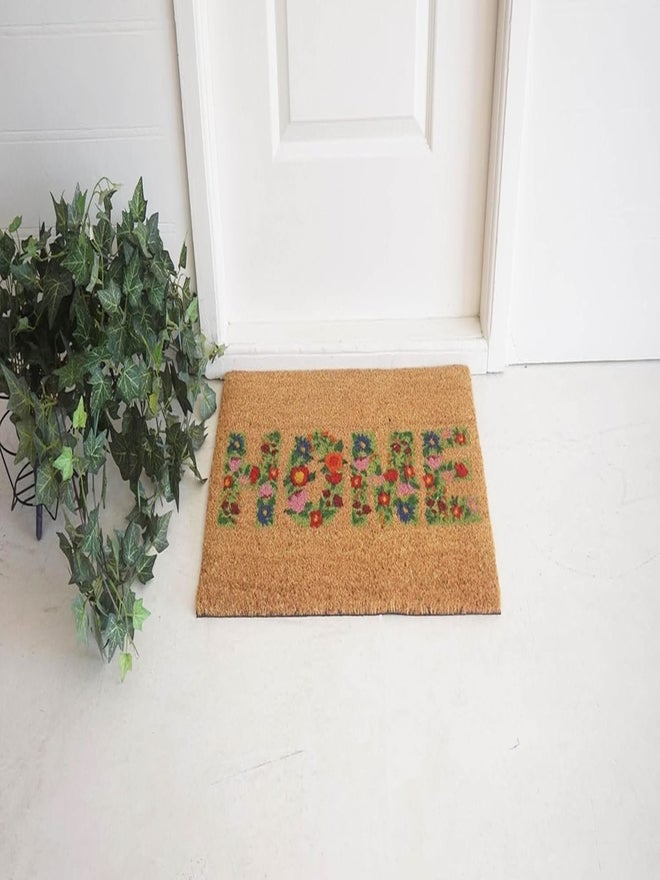Orchid Home Printed Coir Doormat 40X60 cm - Image 2