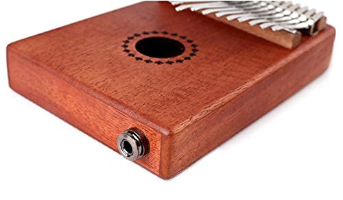 Liyafy Self-Adhesive Piezo Pickup Transducer 3 in 1 Microphone Contact & Endpin Jack 6.35mm/ 1/4" for Thumb Piano Kalimba and Other Small Instruments - Image 3