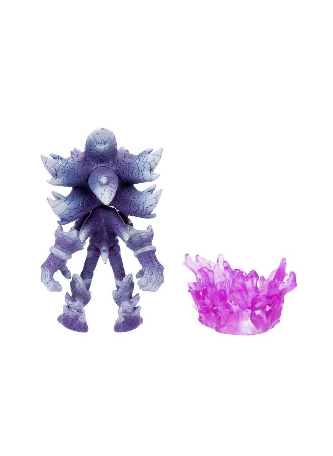 Sonic The Hedgehog 4-Inch Mephiles The Dark Action Figure With Purple Mist Base Accessory. Ages 3+ (Officially Licensed By Sega)  - Image 2