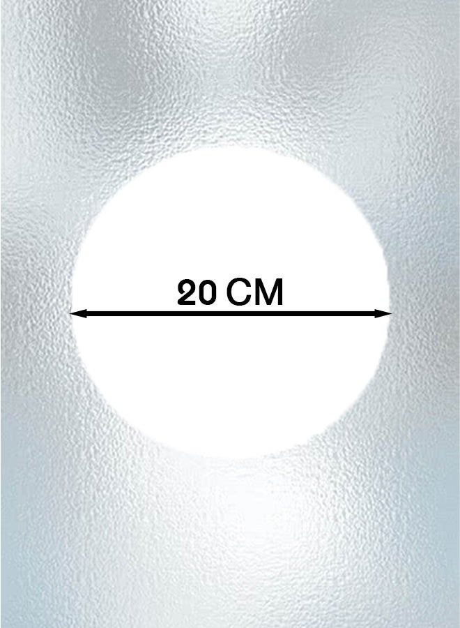 Castle Glass Bathroom Ventilating Fan 15 CM, Beige - VF3015R - (Glass Opening 20 CM) - Image 2