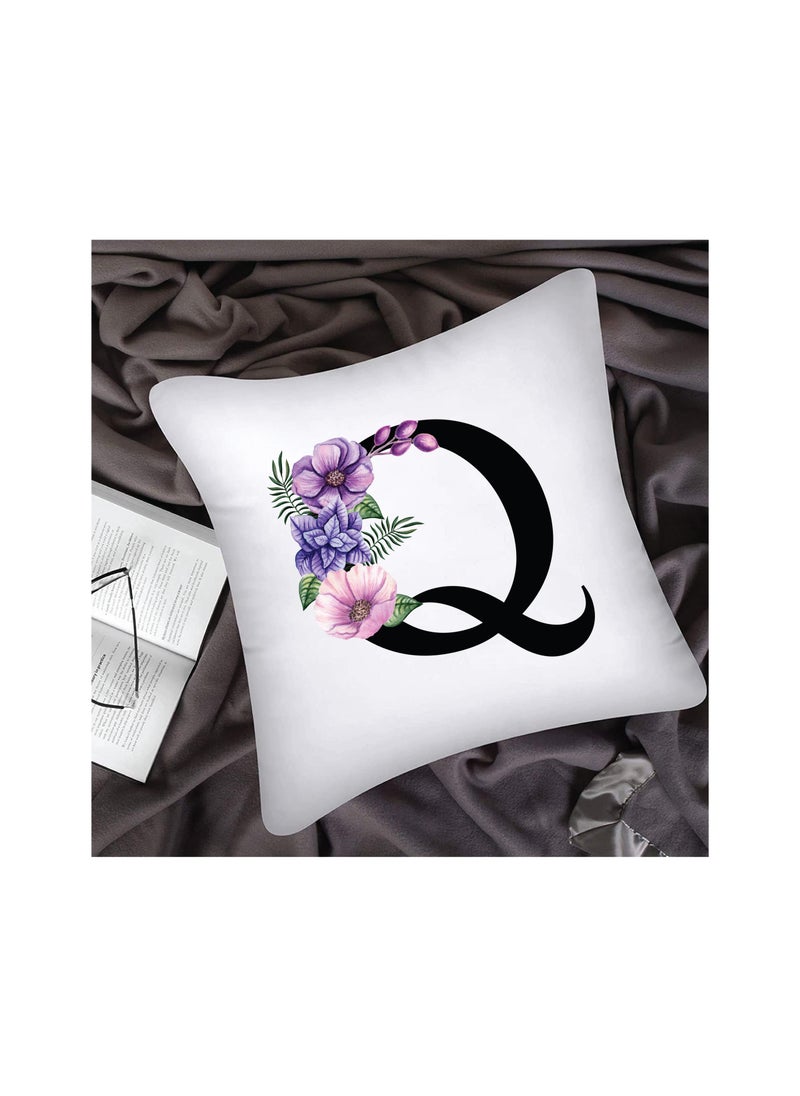 PRINTSHOP4ME Cushion Cover with Filler with Your Favorite Letter in the Alphabet Printed -Give as a Gift to a Friend or Loved one  - Image 4