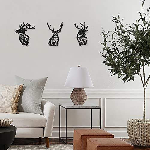 MUFUN Deer Wall Hanging Resin Silicone Mold, Deer Antlers Epoxy Casting Mold for Wall Decor, DIY Christmas Elk Door Art Home Party Unique Decoration - Image 5