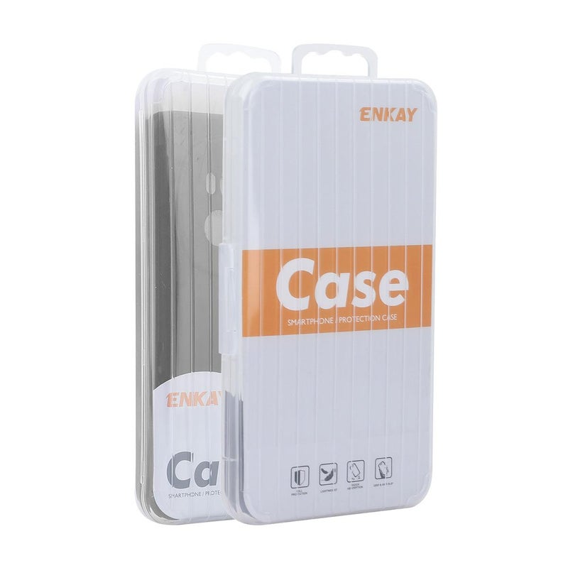 HuHa Case Cover For Xiaomi Poco M7 Pro ENKAY Liquid Silicone Soft Shockproof Phone Case(Black) - Image 5