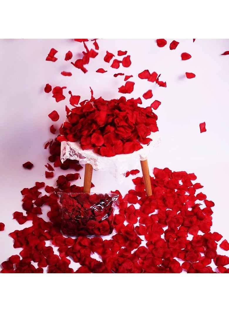 1000-Piece Artificial Flower Petals for Party Decoration - Image 1