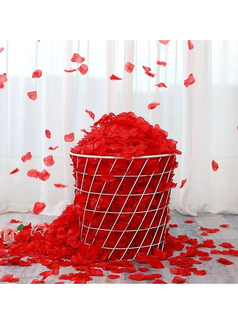 1000-Piece Artificial Flower Petals for Party Decoration - Image 4