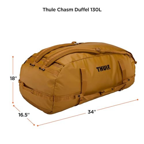 THULE ثول تشازم 130 لتر، بني ذهبي - Image 3