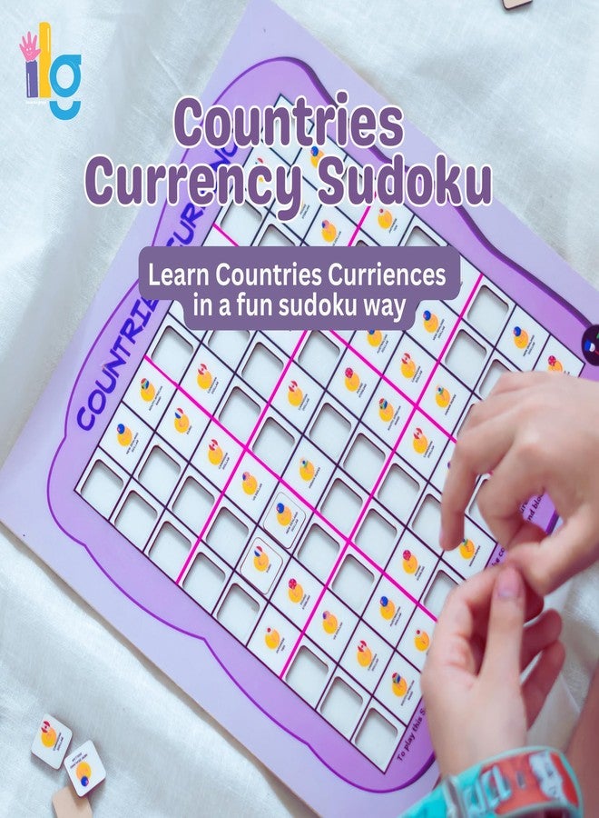 ILEARNNGROW Countries Currency Sudoku - Image 3