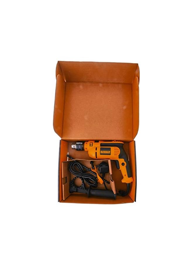 DEWALT 750W 13Mm Percussion Drill With Variable Speed Switch For Drilling Concrete Metal Wood Yellow/Black Dwd024 B53 Year  - Image 3