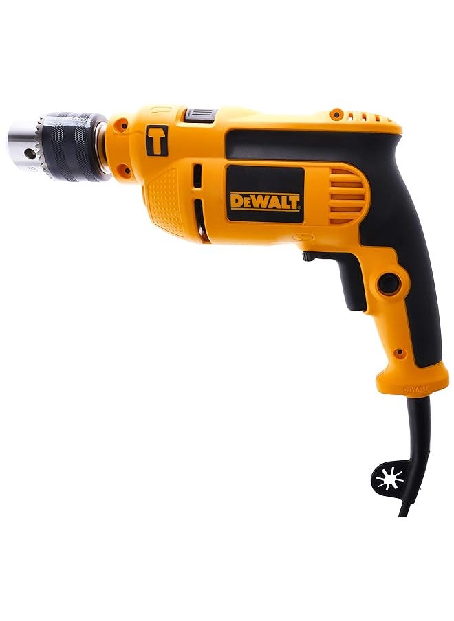 DEWALT 750W 13Mm Percussion Drill With Variable Speed Switch For Drilling Concrete Metal Wood Yellow/Black Dwd024 B53 Year  - Image 1