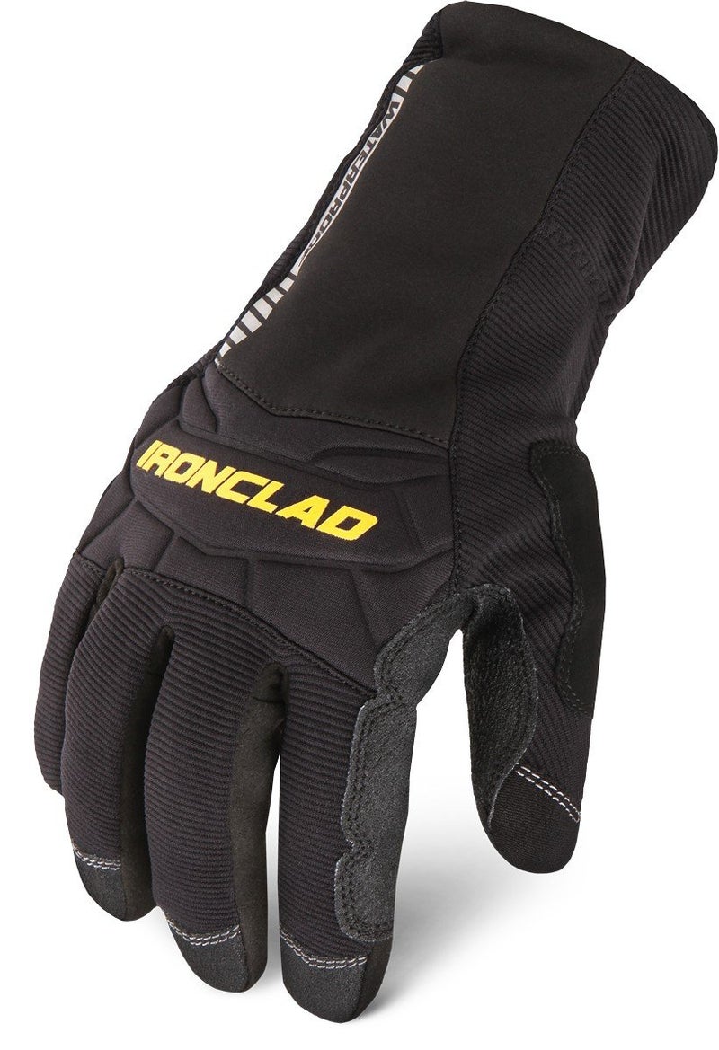 IRONCLAD COLD CONDITION WATERPROOF GLOVES Rated to 20 Cold Cold Weather Windproof Waterproof Gloves Safety Hand Protection Gloves Black