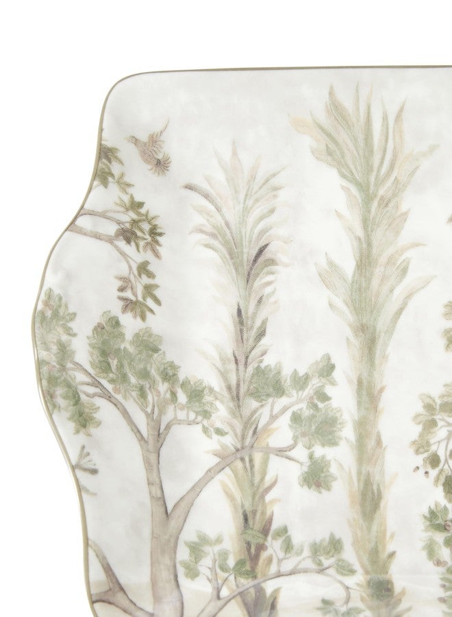 Spode Kit Kemp 12" Tall Trees Serving Tray | Enchanted Forest Design | Porcelain | Dishwasher and Microwave Safe | Ideal for Salad, Snacks, and Appetizers | Home & Gathering Use - Image 3