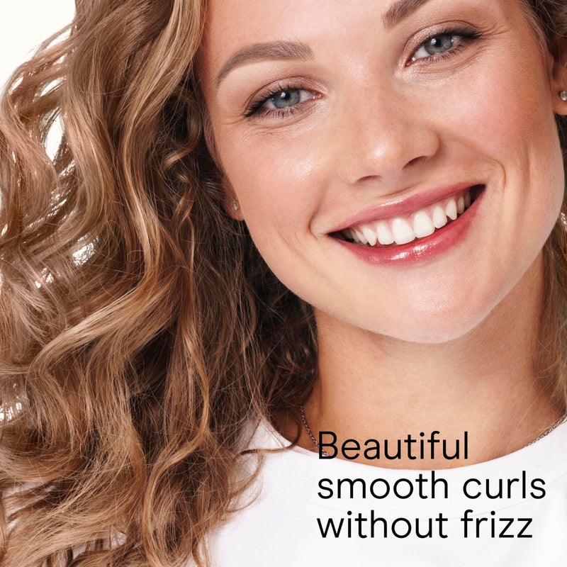 Conair Double Ceramic 1-Inch Curling Iron, 1-Inch Barrel Creates Classic Curls, Hair Curler for Use on Short, Medium, & Long Hair, White/Rose Gold - Image 5