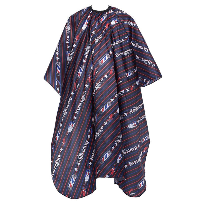 Hair Cutting Cape: Soft Smooth Non-Sticky Fabric, Easy Clean - Adjustable Elastic Band, Comfort Fit - Hairdressing Apron for Salon, Home DIY Hair Cutting Coloring, Adults & Children - Image 3