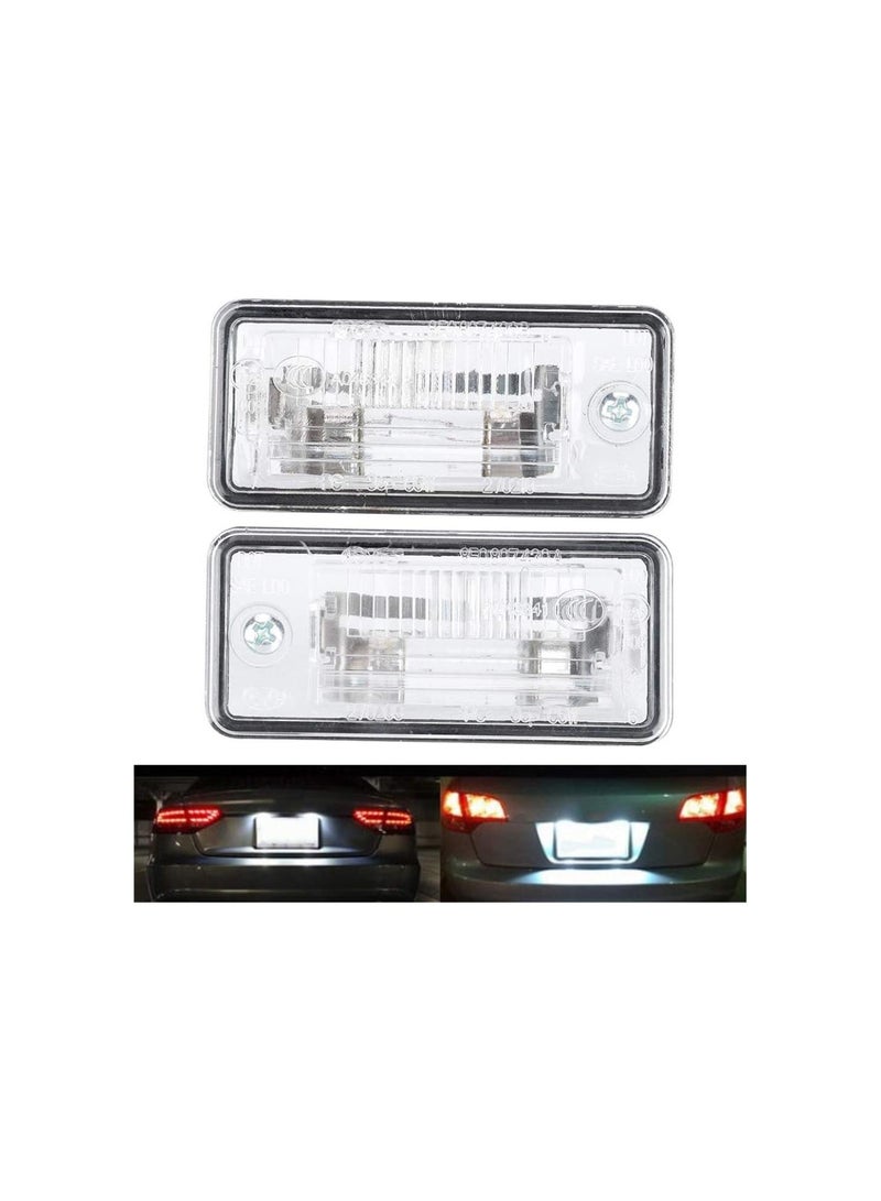 Loquat License Plate Light, High Brightness ABS Translucence Led Rear Tag Lamp Car Number Light - Image 3