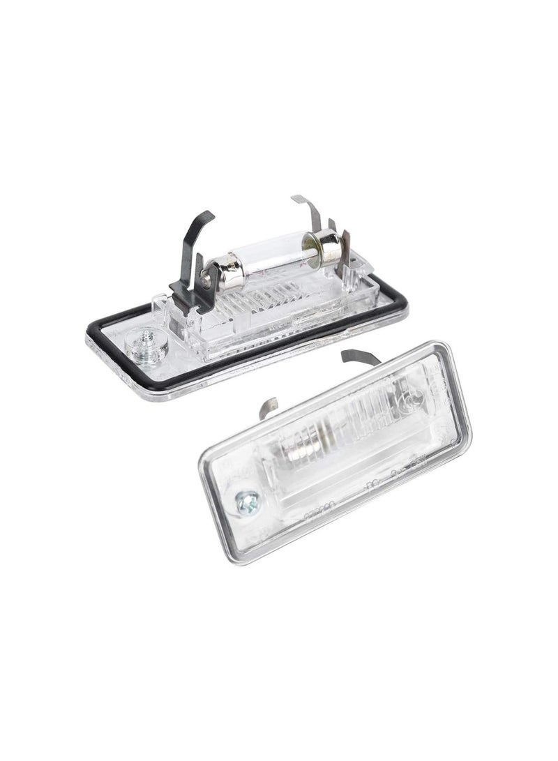 Loquat License Plate Light, High Brightness ABS Translucence Led Rear Tag Lamp Car Number Light - Image 1