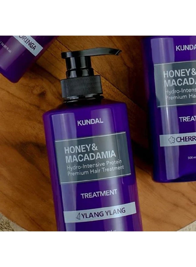 KUNDAL HONEY & MACADAMIA PROTEIN TREATMENT 500ML - YLANG YLANG - Image 2