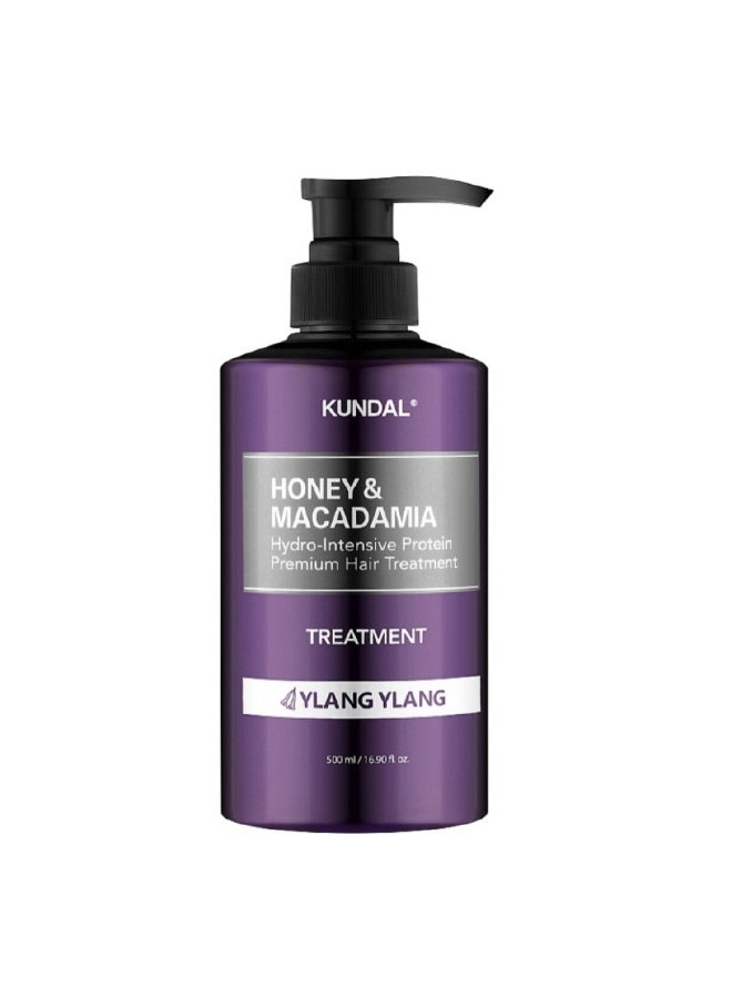 KUNDAL HONEY & MACADAMIA PROTEIN TREATMENT 500ML - YLANG YLANG - Image 1