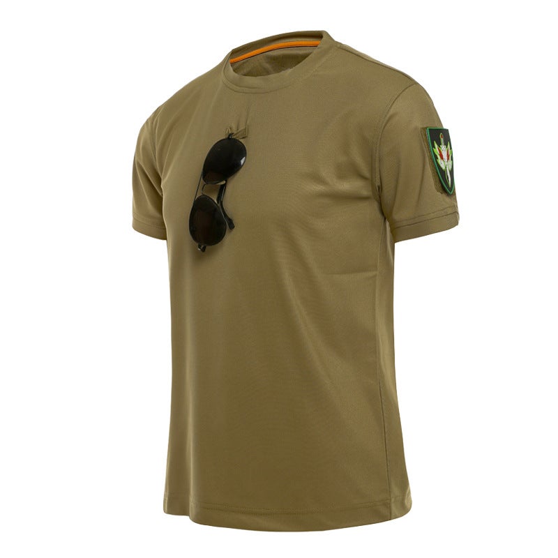 Tactical Quick-Dry T-Shirt Set Summer Men Black  - Image 3