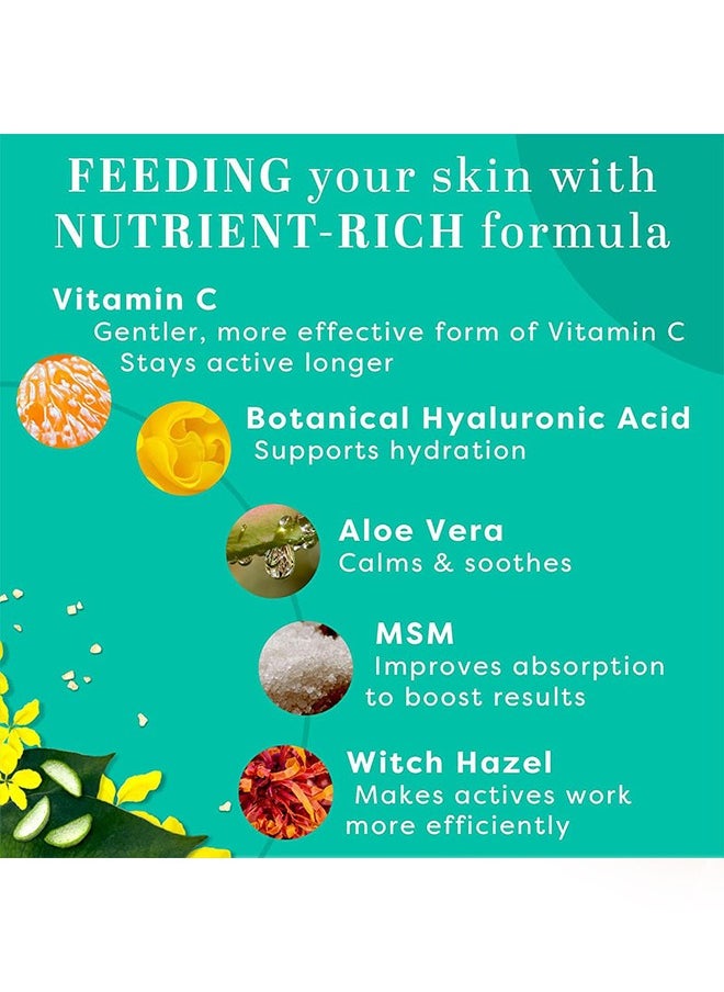 CARVENCHY - Vitamin C Facial Serum-With Vitamin E +Hyaluronic Acid, Delicate Hydrating and Brightening Serum 30ml - Image 1
