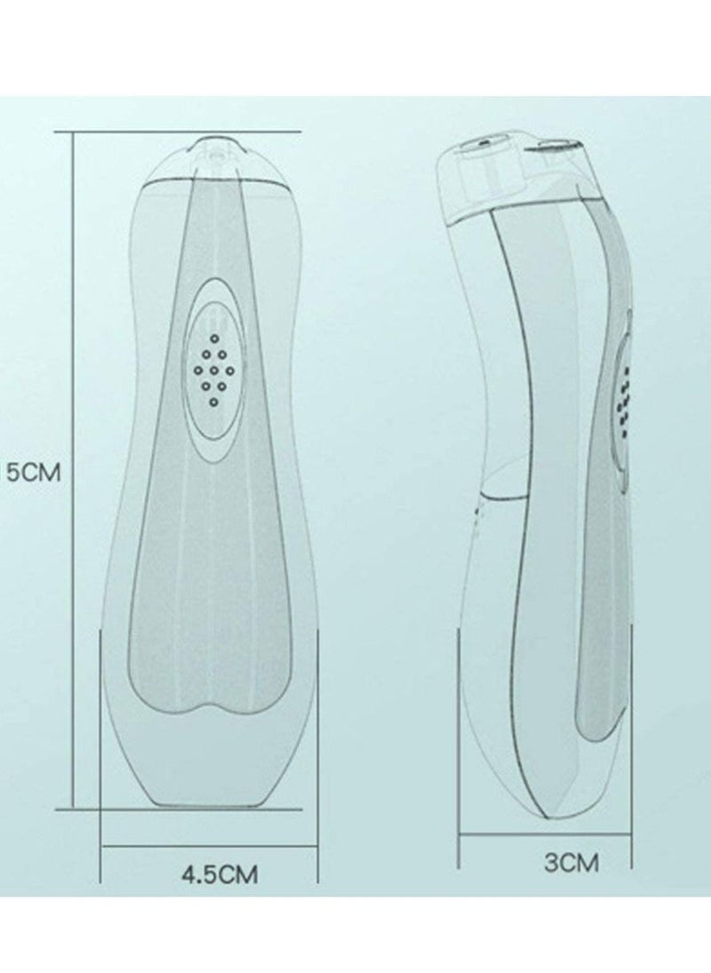 Electric Baby Nail Trimmer - Safe Toenail and Fingernails Care Trim with LED Light for Infant Toddlers Kids Adults - with 6 Interchangeable Pads and Adjustable Speed - Image 4