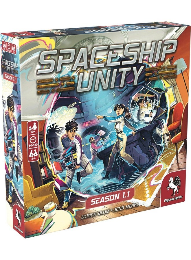 Pegasus Spiele Spaceship Unity - Board Game by Pegasus Spiele - 2-4 Players - 60-120 Minutes of Gameplay - Games for Game Night - Teens and Adults Ages 14+ - English Version