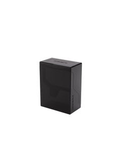 Gamegenic Bastion 50+ XL Deck Box - Compact, Secure, and Perfectly Organized for Your Trading Cards! Safely Protects 50+ Double-Sleeved Cards, Black Color, Made