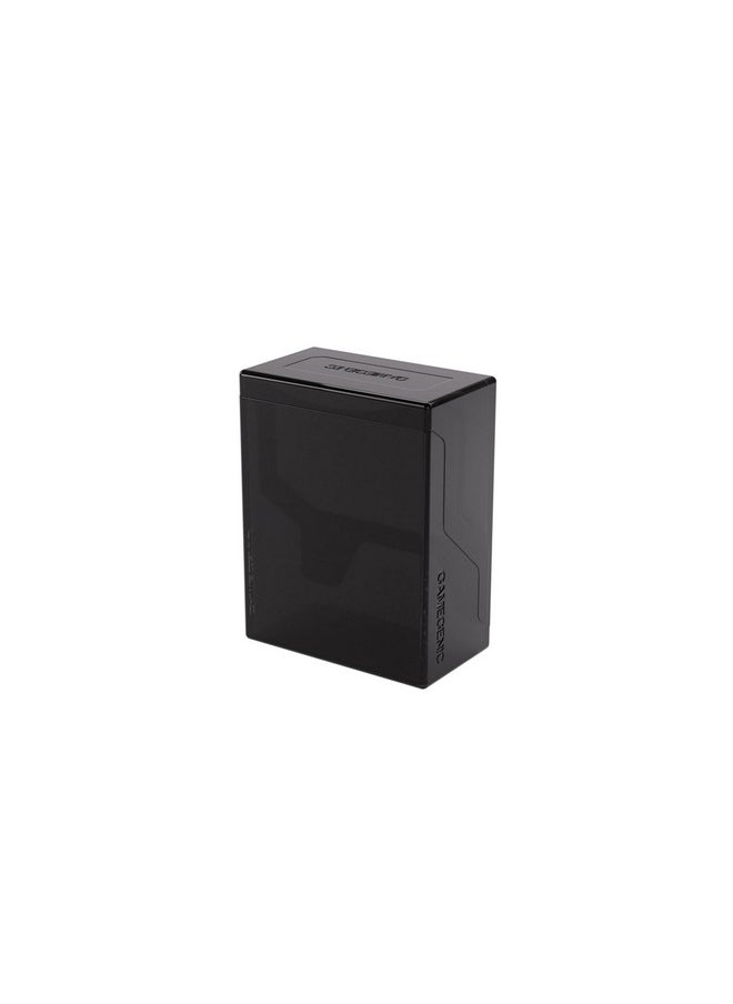 Gamegenic Gamegenic Bastion 50+ XL Deck Box - Compact, Secure, and Perfectly Organized for Your Trading Cards! Safely Protects 50+ Double-Sleeved Cards, Black Color, Made  - Image 1