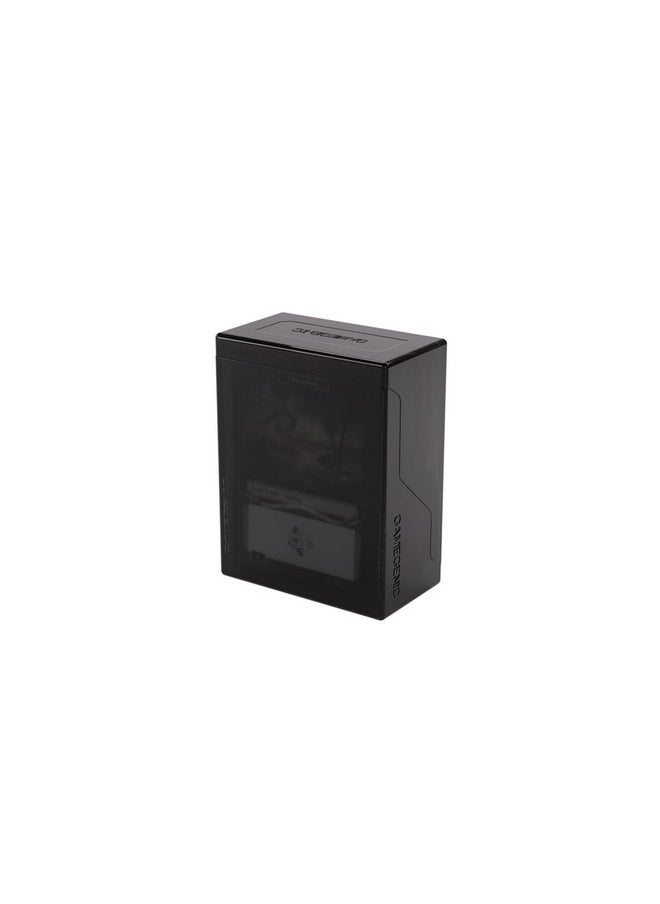 Gamegenic Gamegenic Bastion 50+ XL Deck Box - Compact, Secure, and Perfectly Organized for Your Trading Cards! Safely Protects 50+ Double-Sleeved Cards, Black Color, Made  - Image 2