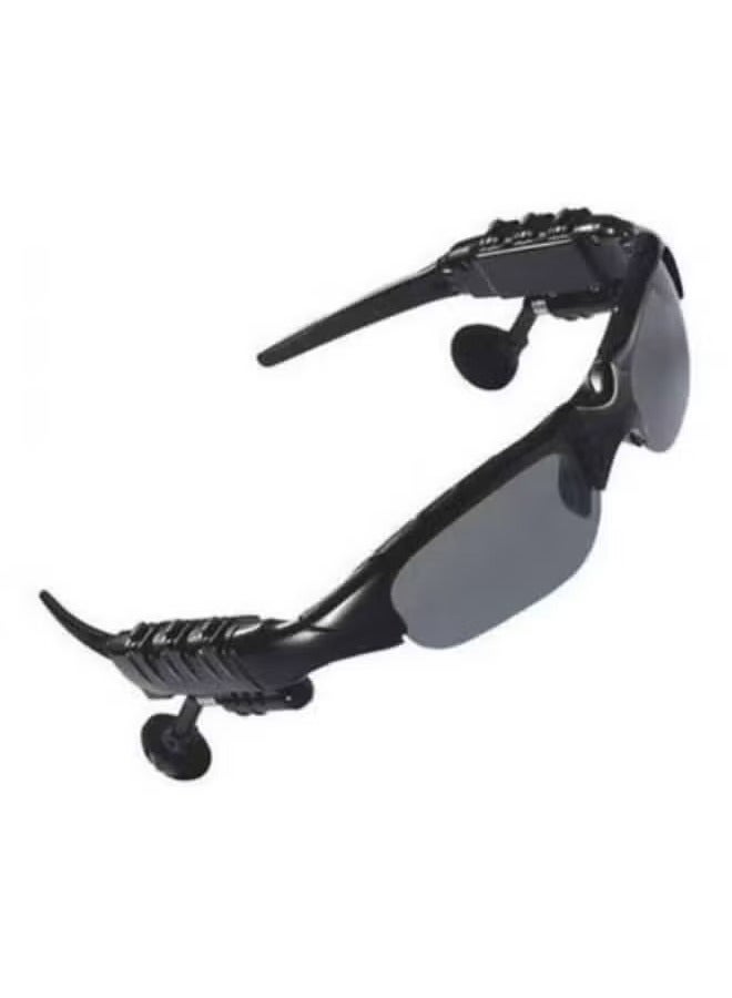ACLIX Sunshade Bluetooth Sporty Earphones Sunglasses Black
