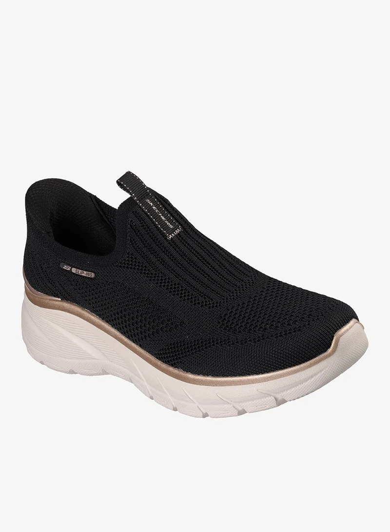 Skechers BLACK KNIT/ROSE GOLD TRIM Fashion Fit 2.0 for Women | Best Price UAE