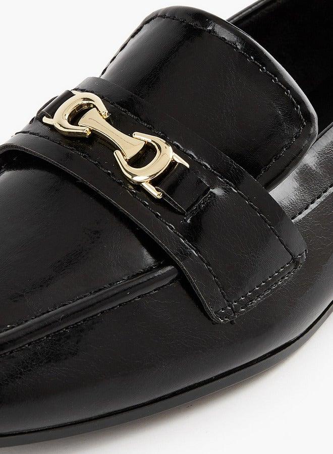 سيليست أحذية نسائية سهلة الارتداء بتفاصيل حزام الخيل - Image 4