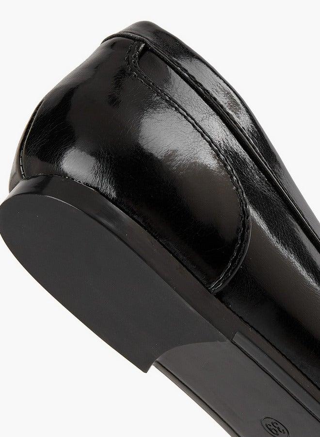 سيليست أحذية نسائية سهلة الارتداء بتفاصيل حزام الخيل - Image 5