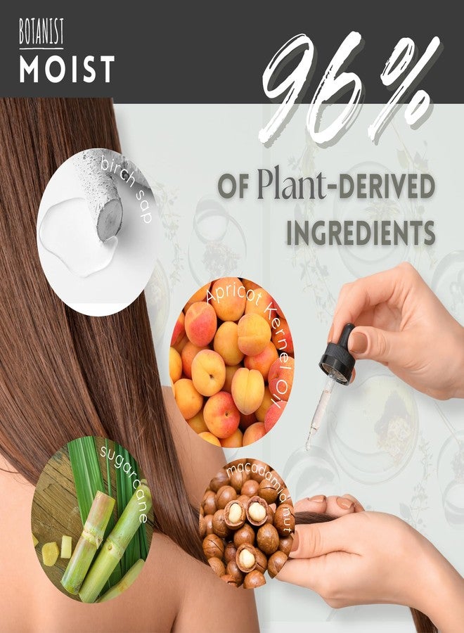 BOTANIST Keratin Shampoo and Conditioner Set for Women & Men, Argan Oil Shampoo & Conditioner with Collagen, Protein & Jojoba, Sulfate Free Natural Shampoo & Conditioner from Japan 31.7Fl Oz MOIST - Image 3