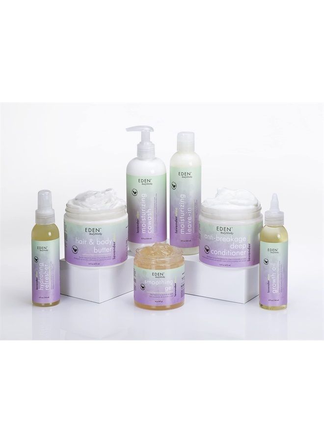 eden bodyworks Lavender Aloe Anti-Breakage Deep Conditioner (16 oz) - Hair Treatment to Strengthen & Enhance Hair Elasticity - Image 2