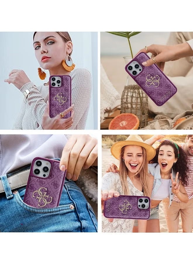 GUESS IPhone 17 Pro Max cover, with a logo and a leather design approved by the global brand Guess - Image 2