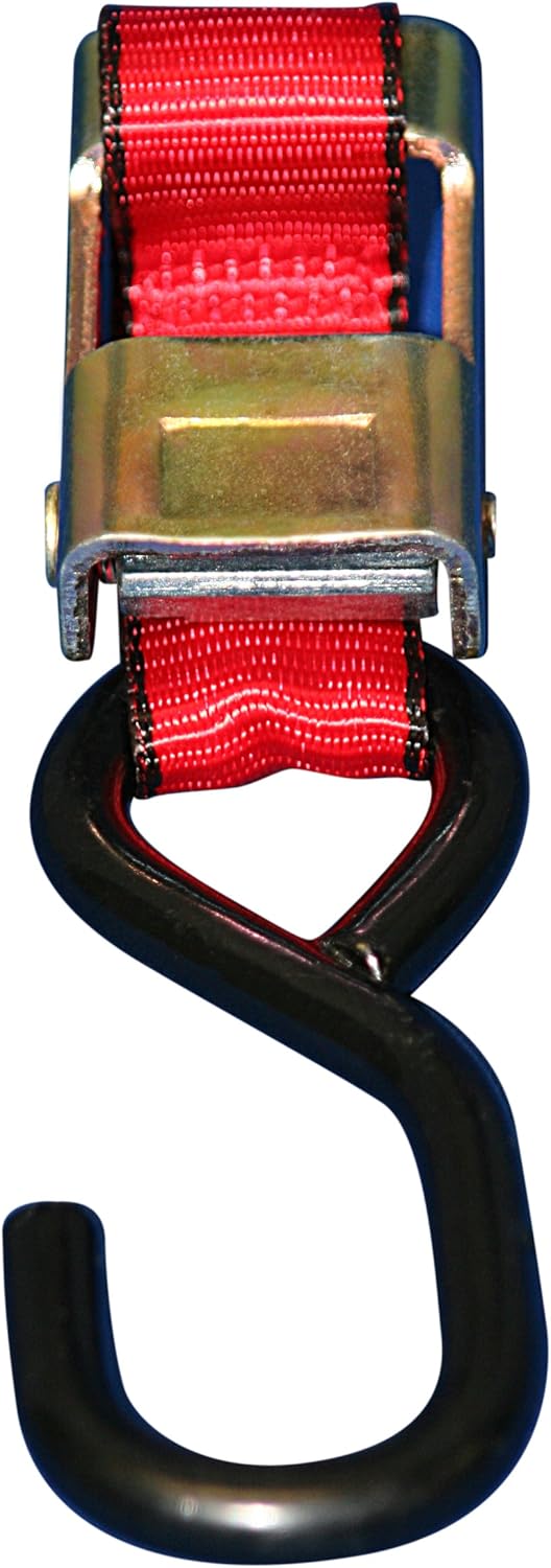 Everest Premium Cambuckle Straps  1 PK  1 IN  15 FT  500 LBS Working Load  1500 LBS Break Strength  Ratchet Tie Down Alternative  Cargo Straps Perfect for Moving Appliances Lawn Equipment and Motorcycles  - Image 3